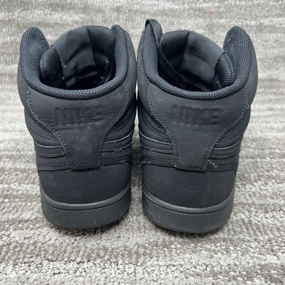 Nike Mens Triple Black Court Vision CU6620-001 Basketball Shoes Size US 11.5 - Picture 5 of 9